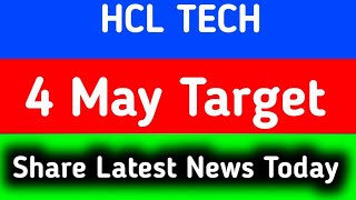 hc; tech share news today || hcl tech share latest news today