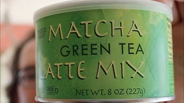 Matcha green tea latte mix from Trader Joe’s | review