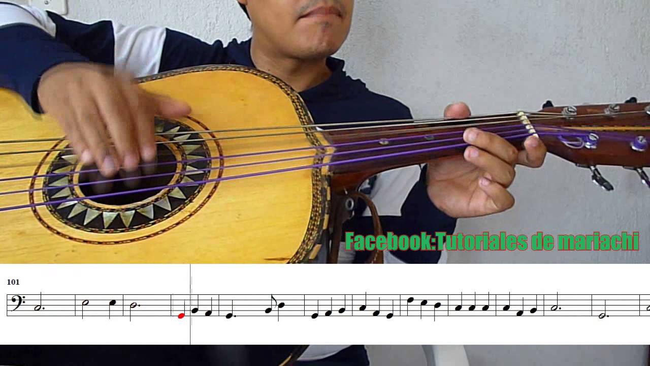 La venia bendita para guitarron
