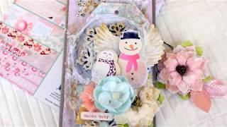 Christmas Card  Easy Layering -Santa Baby