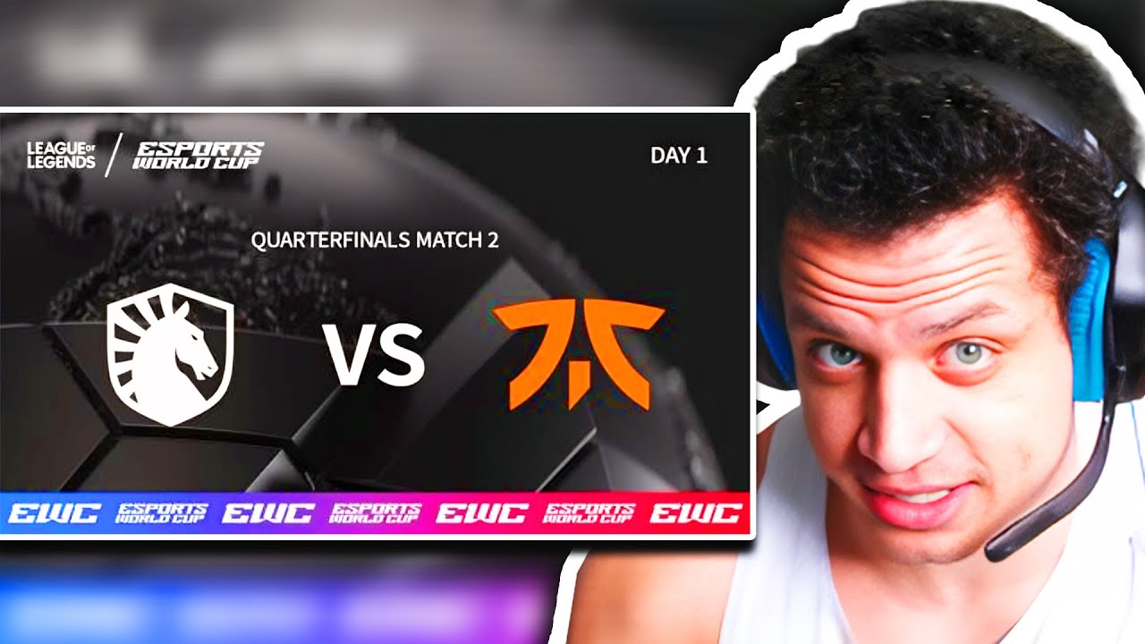 TYLER1 CO-STREAMS TEAM LIQUID VS. FNATIC | EWC 2024 | QUARTER-FINAL