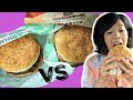 IMPOSSIBLE WHOPPER vs Whopper - Trying Burger King's New Meatless Burger