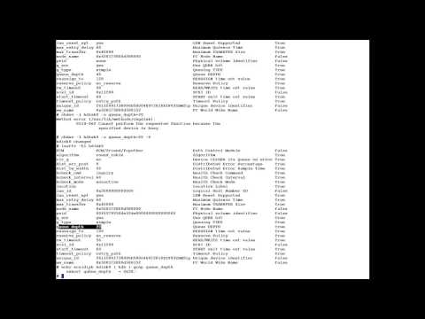 Changing and Checking Your Queue Depth