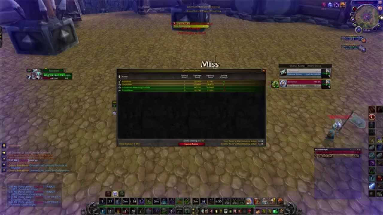 Frost Death Knight - Glad Warrior 2's 1500-1600 rating