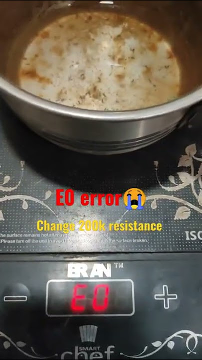 Induction #E0 error solve