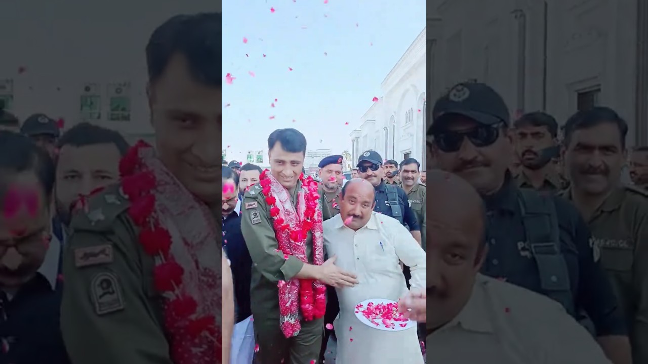 Great Police Officer DPO Chakwal SSP Mr Ahmad Mohiuddin 