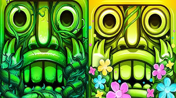 Temple Run 2 Reverse Gameplay - PIRATE COVE VS LOST JUNGLE