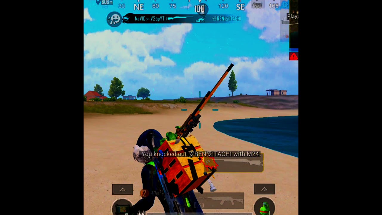 Legendary Sniper Shot 🔥|Pubg Mobile|M24+8X⚡👹|Healmet Creaker 😈|