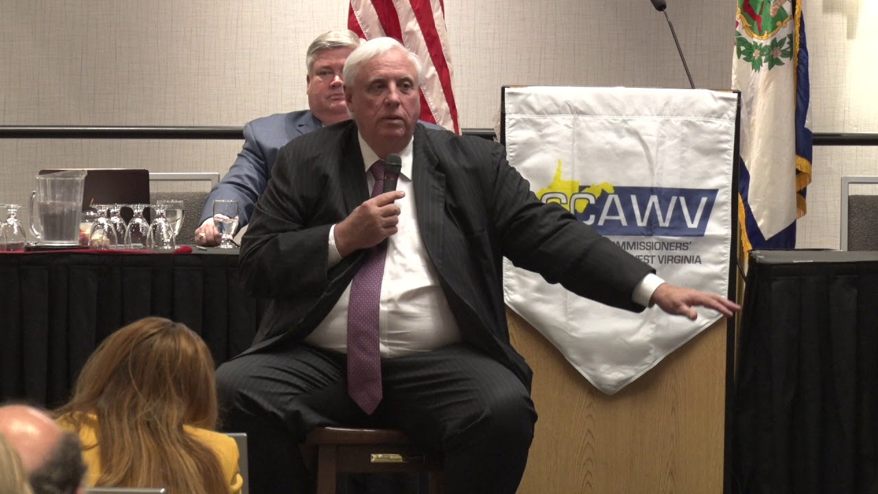 Gov. Justice speaks to County Commissioners Association of WV YouTube