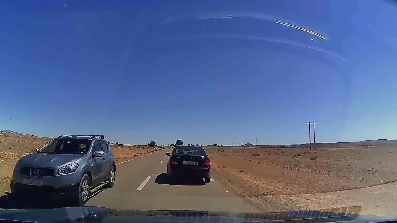 Route entre ouarzazate, kelaat megouna et les gorges de dades