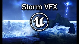 Unreal - Storm Vfx Scene