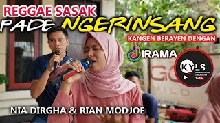 NIA DIRGHA DUET LAGU REGGAE SASAK PADE NGERINSANG DAN SASAK SELINGKUH BERSAMA DANGDUT JALANAN LOMBOK