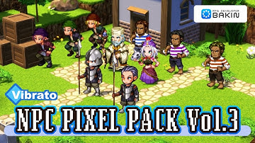 DLC: Vibrato NPC PIXEL PACK Vol.3 [RPG Developer Bakin]