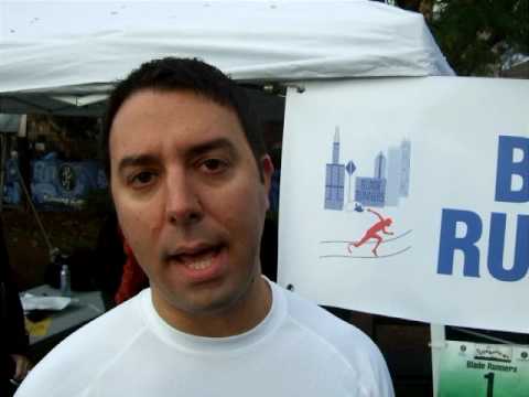 Chicago Blade Runners at Bucktown 5K: Founder Davi...