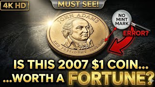RARE 2007 John Adams Dollar Error? | Missing Edge Lettering Hunt!