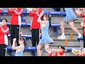 チアさん&吹奏楽部さんの素敵な応援風景【にゃるこ】