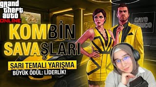 BOMBA GİBİ MODİFİYE VE KOMBİN YARIŞMASI 💰Sarı Teması! | GTA Online