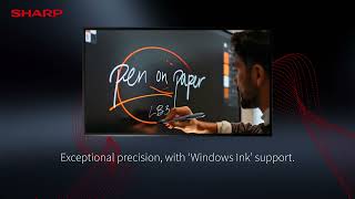 Flexible collaboration for workplaces and learning environments - Sharp LB3 Series