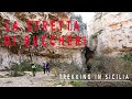 The Gorges of the Stretta di Buccheri. Trekking in Sicily