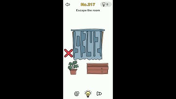 Brain Out level no.217 Escape the room
