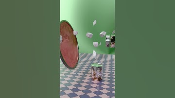 Physical simulation 3D⚙️collision#3danimation #clothsimulation #simulation #asmr #shorts #funny