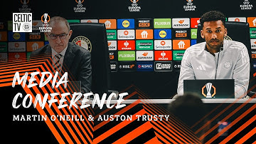 Full Media Conference | Martin O’Neill and Auston Trusty speak ahead of our clash with Feyenoord.