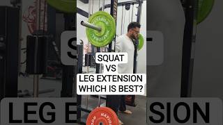 Squats vs Leg Extension: Kaunsa Hai Best? 🤔#shorts #legday #legworkout #motivation #fitness
