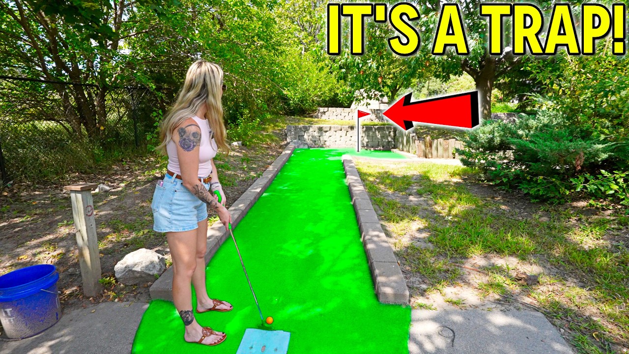 This Mini Golf Course is SO HARD It Might Make Us Quit…
