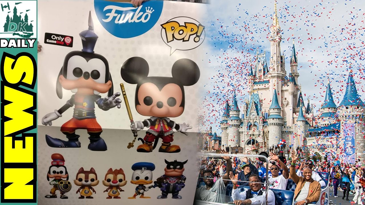 Kingdom Hearts Pop Vinyls Coming Soon + Planet Hollywood Reopens  | DK Disney News