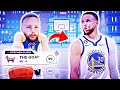 I became prime stephen curry in roblox roblox hoopz