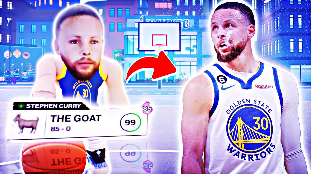I BECAME PRIME STEPHEN CURRY IN ROBLOX Roblox HOOPZ YouTube 