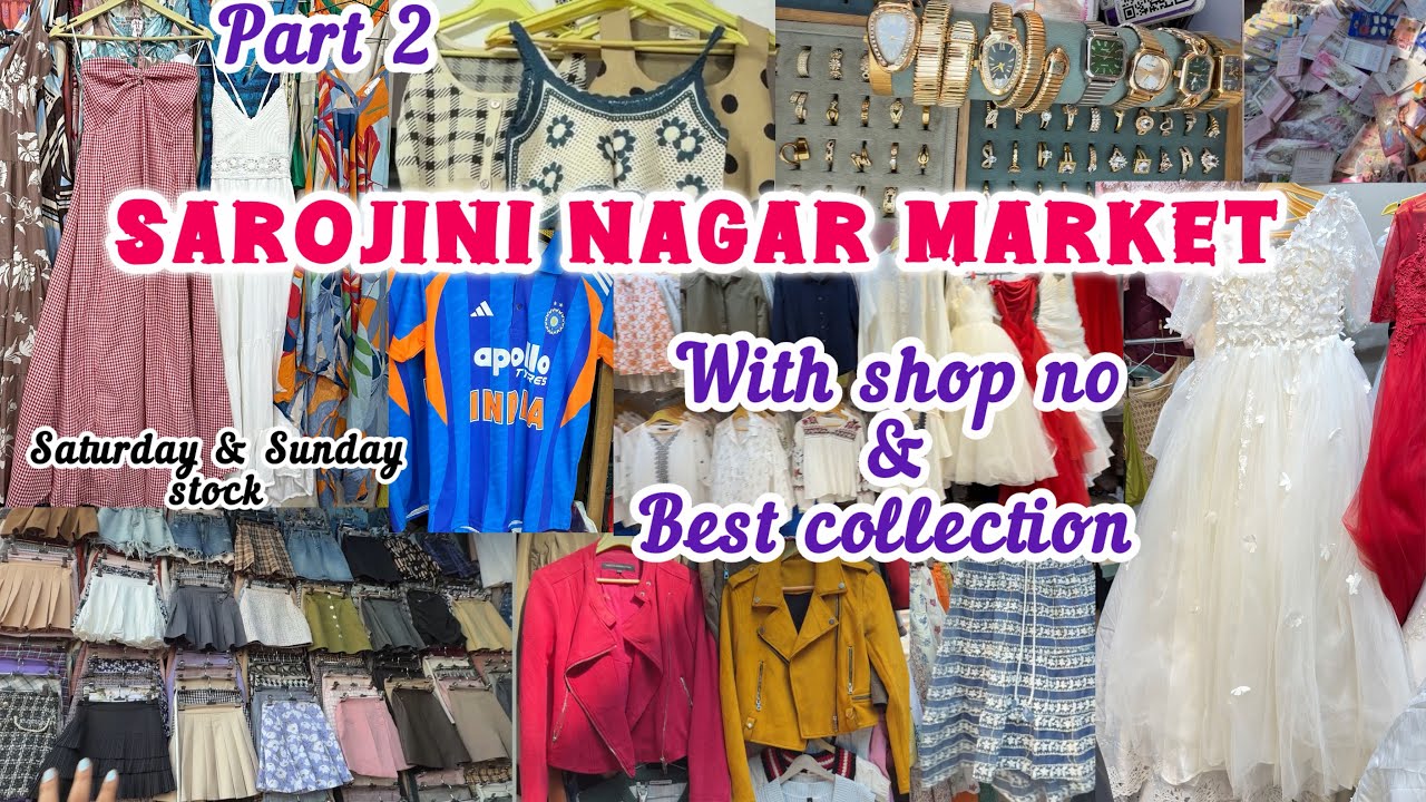 Sarojini nagar market Delhi | summer collection | latest collection with shop no: | Rachna Arora 