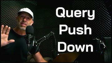 What is Query Push-down? ServiceNow