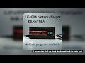 OHRIJA 58.4V 15A High power Fast Charger For 16 S 48V LiFeP04 Battery Charger igh-power intelligent