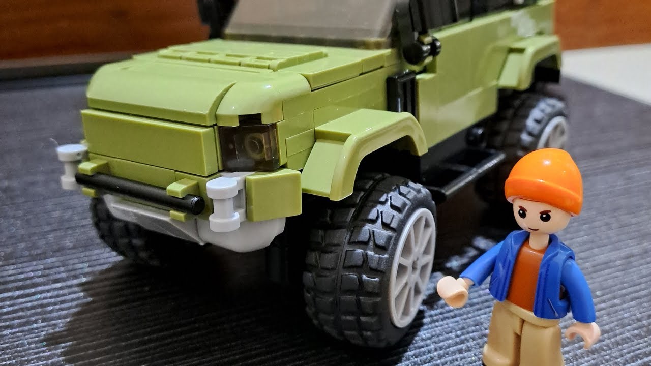KLOCKI SLUBAN B1013 Suv Wey Tank Skrętne Koła Model Bricks 302 El