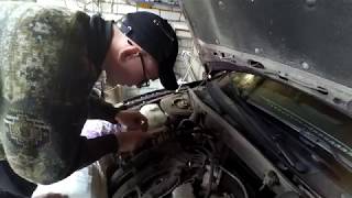 ⁣Замена свечей на Лада Гранта 16-ти клапанный двигатель