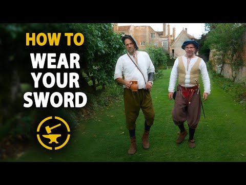 How to wear YOUR sword