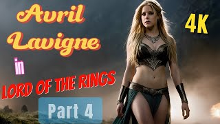 KI - AI generated Avril Lavigne as Arwen in Lord of the Rings Part 4