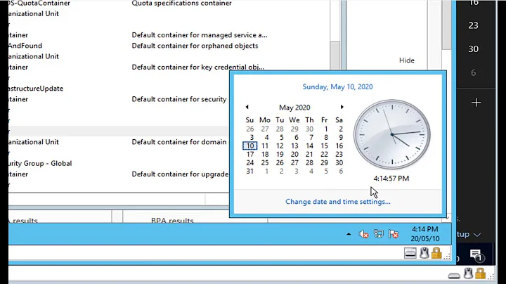 Use Net Time command to fix Domain member time sync issue