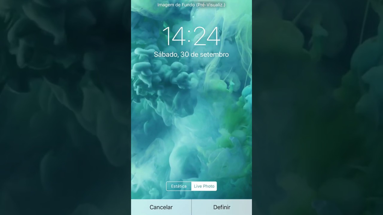Papel De Parede Live Ios 11 Iphone 7 Youtube