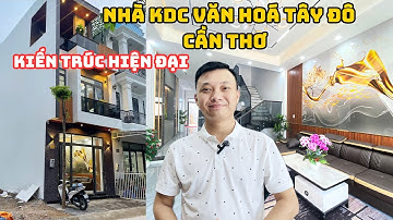 Nhà Khu Dân Cư Văn Hoá Tây Đô Cần Thơ - DT 5mx17,75m - Nhà 3 Phòng Ngủ - ☎️ 0788788541