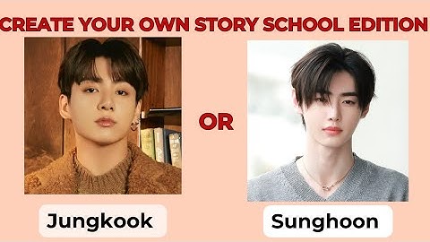 Create Your own Story Student Edition "BTS x Enyphen" 🙈😜🔥@Misspookie-777 #kpop #korea#school