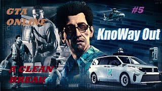 GTA Online AVI SCHWARTZMAN KNO WAY MISSION #5 A CLEAN BREAK | Finale | Hard | Solo