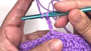 How to Crochet The Cross Stitch or the X Stitch