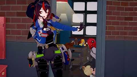 Zzz Zhu x Alice x Yuzuha  mmd #zenlesszonezero #animation #zzz #mmd #fun