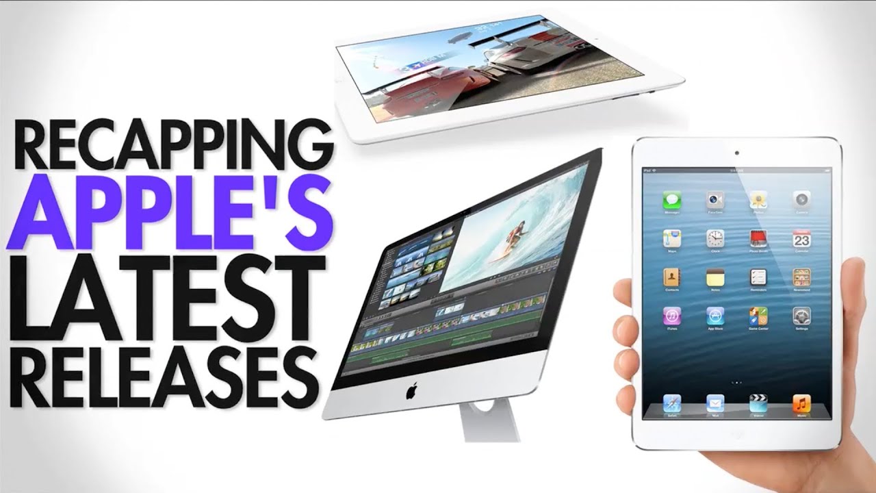 Apple's Ipad Mini And New Releases - YouTube