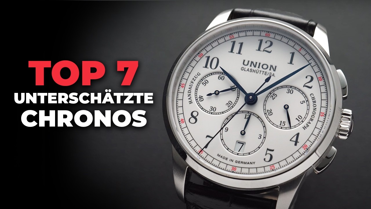 7 Chronographen-Geheimtipps für Sammler im Jahr 2025 (4K)