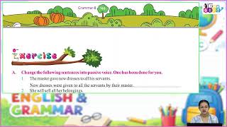 Ch 7 | Classico Books Publishing | Grammar | Class 8 | Active and Passive Voice | For Children