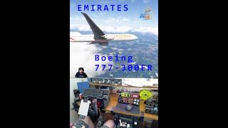 Emirates 777-300ER Landing Dublin #aviation #flightsim #msfs #777 #emirates