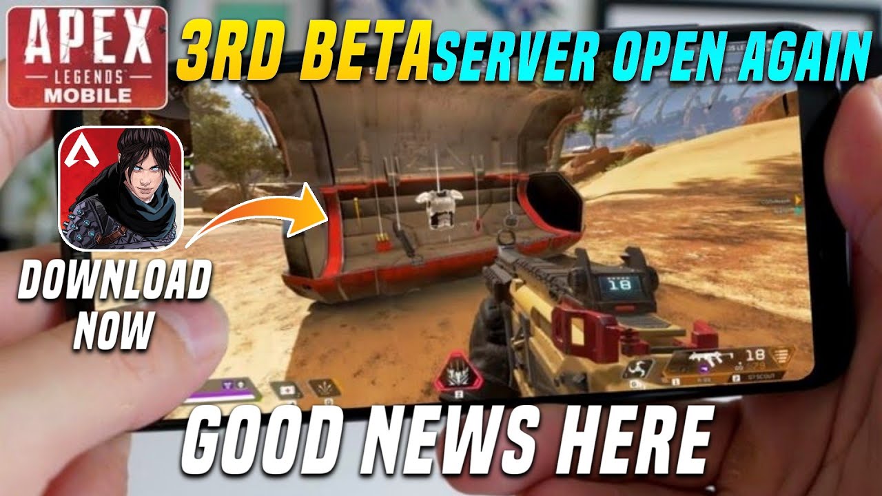 Apex Legends Mobile 3rd Beta Server Re-open Download Now Big News |APEX LEGENDS SERVER EXPANDED|